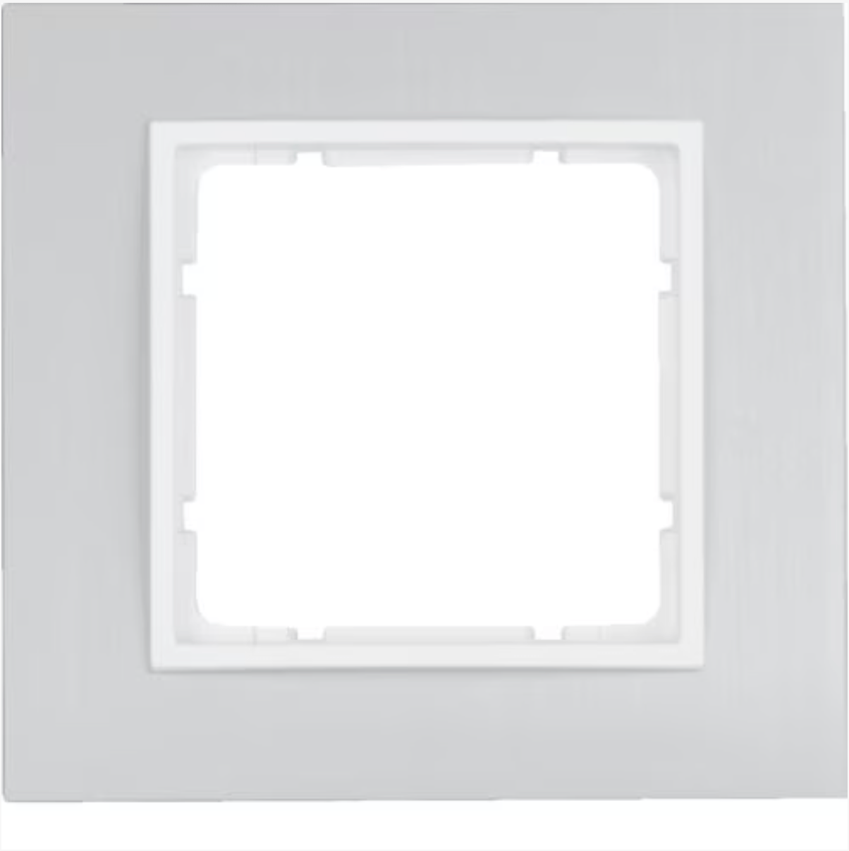 Berker 10116914 Rahmen 1fach B.7 Alu/polarweiß Mesch Shop Berker 10116914 Rahmen 1fach B.7 Alu/polarweiß Mesch Shop